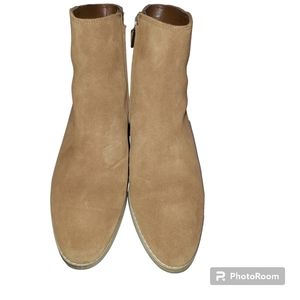 Clarks Breccan Myth Tan Suede Boots
